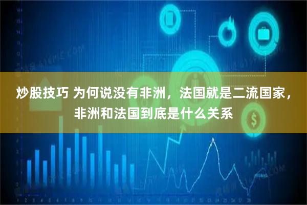炒股技巧 为何说没有非洲，法国就是二流国家，非洲和法国到底是什么关系
